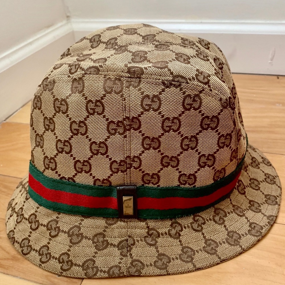 Gucci logo fedora